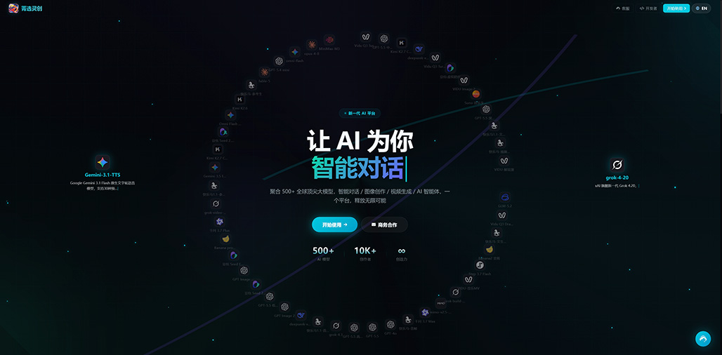 AI创作平台应用场景展示